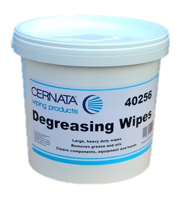 CERNATA® Multisurface Degreasing Wipes Tub of 100